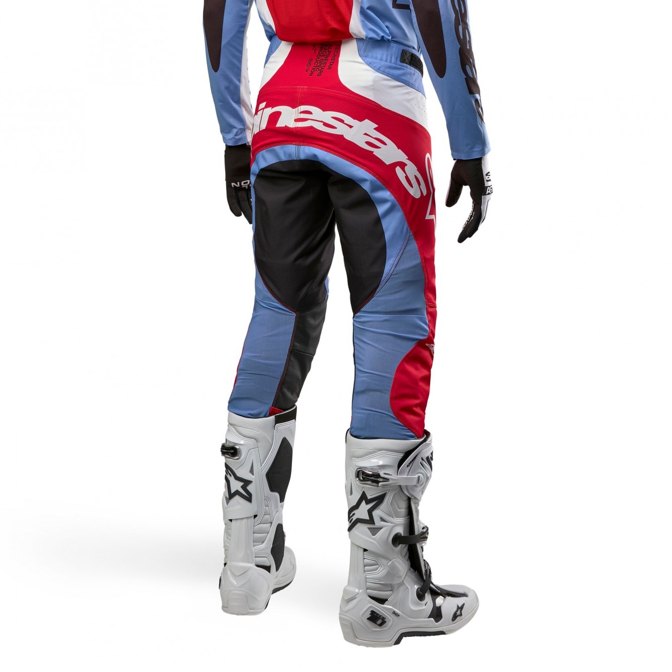 ALPINESTARS | TECHSTAR OCURI LICHTBLAUW/ROOD