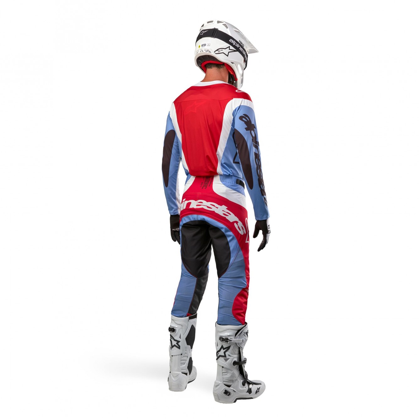 ALPINESTARS | TECHSTAR OCURI LICHTBLAUW/ROOD