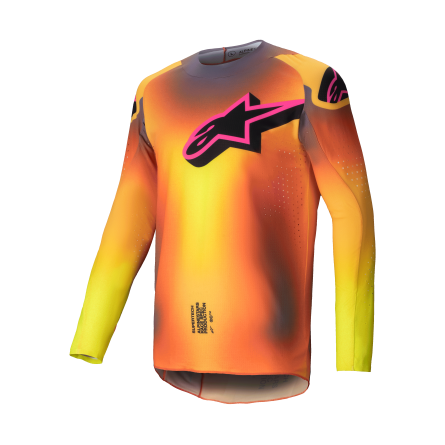 Alpinestars | Shirt Supertech LIPAN Geel / Roze