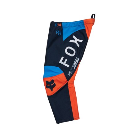 Fox | Kids Cross Broek 180 Race Spec Blauw Oranje