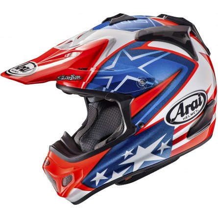 Arai | Crosshelm MX-V Hayden WSBK Blauw / Rood