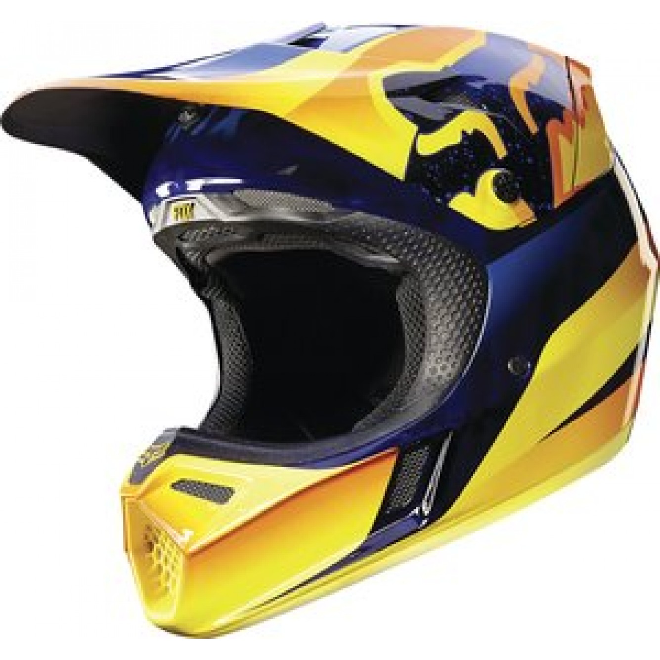 Fox | V3 Flight Cross Helm Oranje