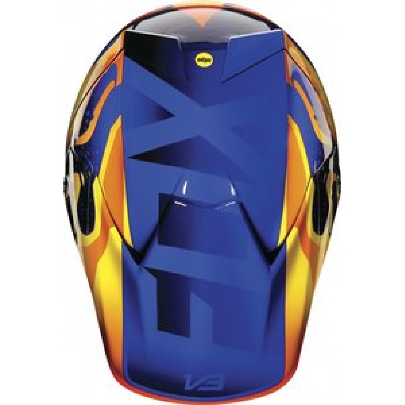 Fox | V3 Flight Cross Helm Oranje