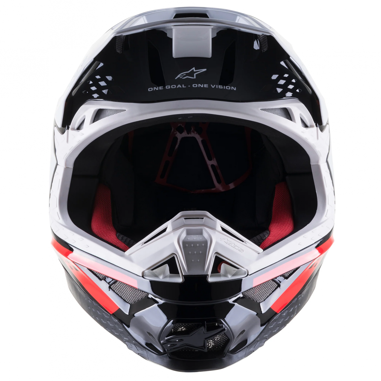 Alpinestars | Crosshelm Supertech S-M8 Zwart Wit