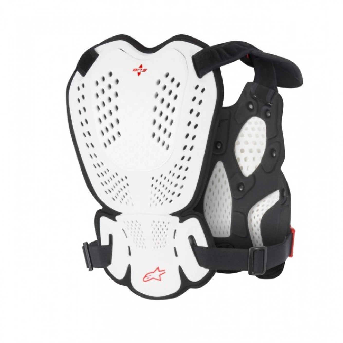 Alpinestars | A1 Body protector (Roost Guard)  Wit/Zwart/Rood