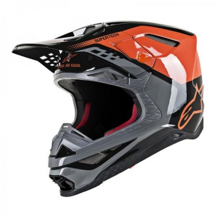 Alpinestars | Crosshelm Supertech S-M8 Triple Oranje