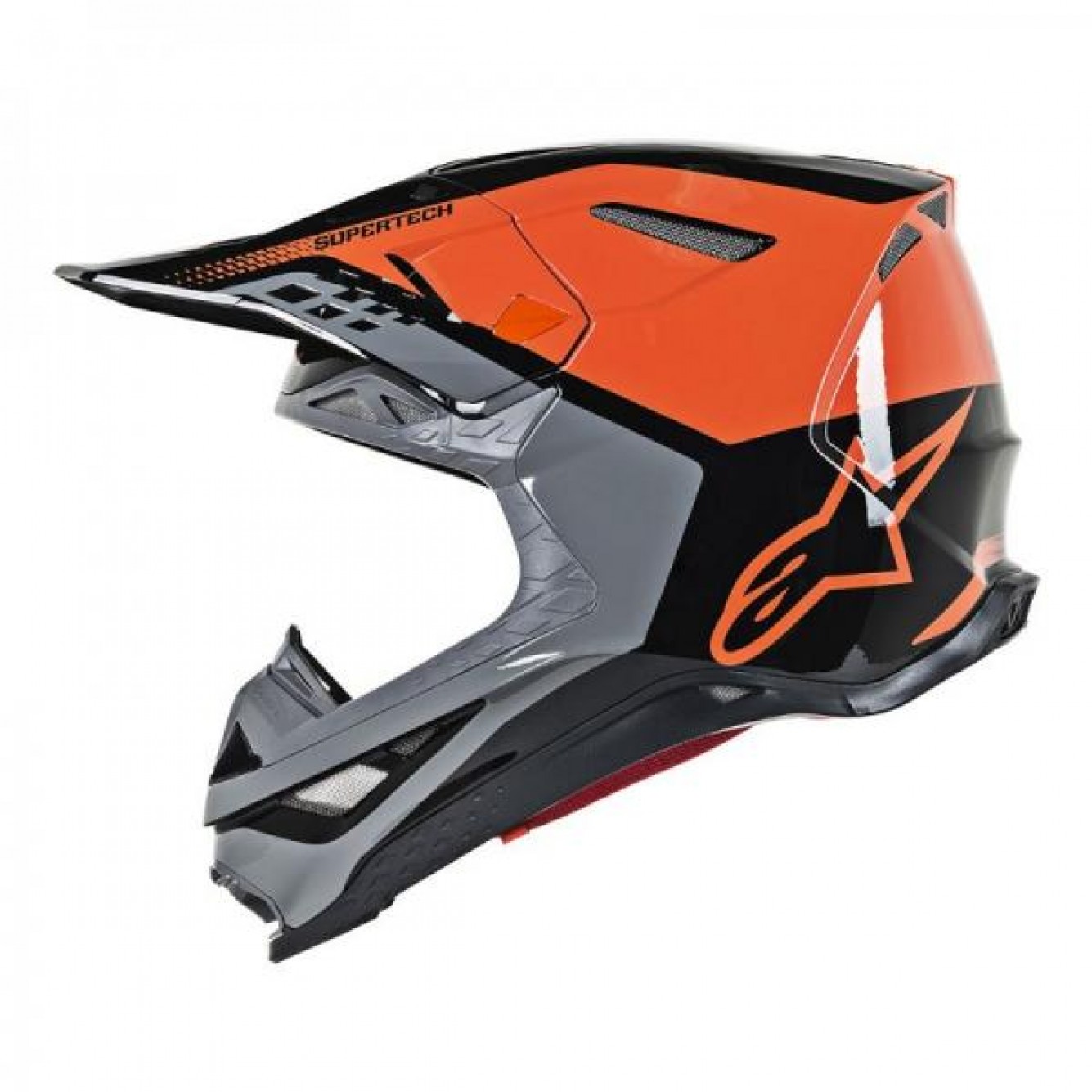 Alpinestars | Crosshelm Supertech S-M8 Triple Oranje