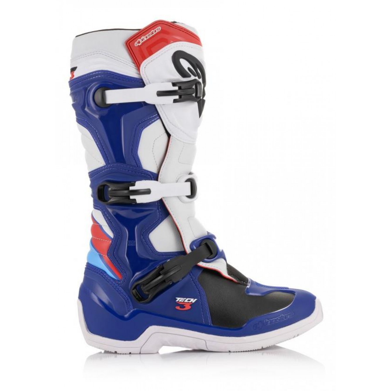 Alpinestars | Crosslaarzen Tech 3 Bl/W/R