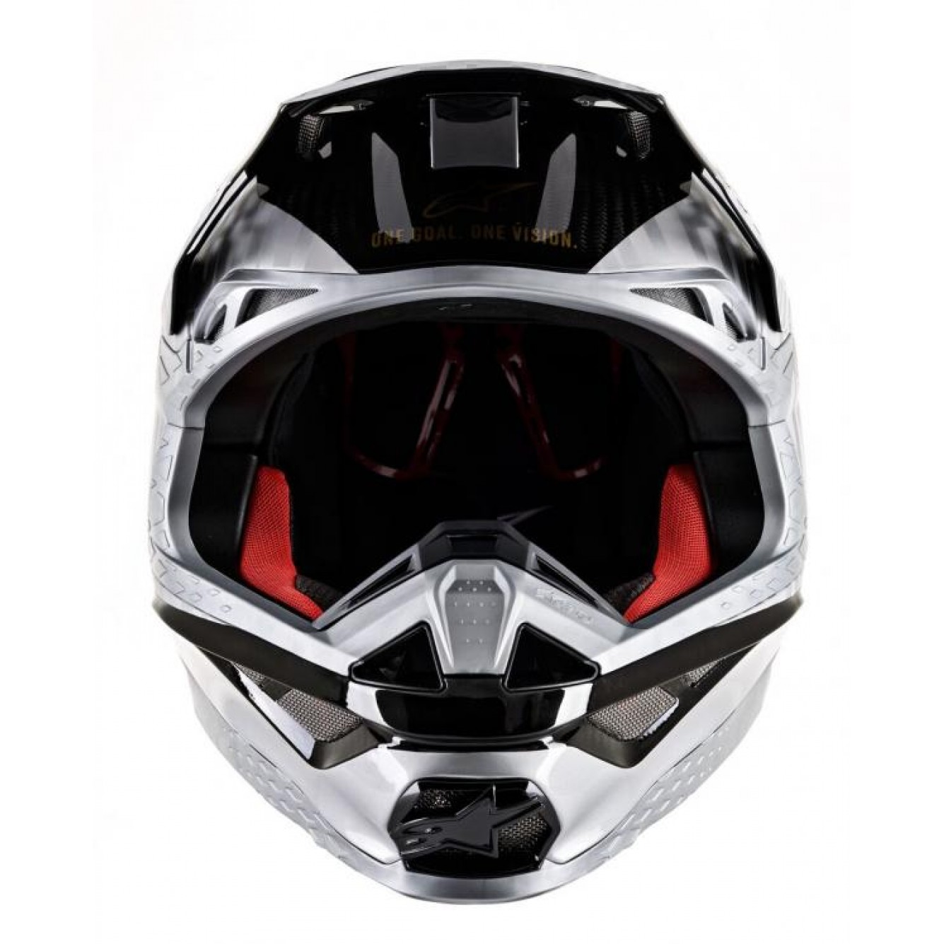 Alpinestars | Supertech S-M10 ALLOY Zilver Zwart Carbon