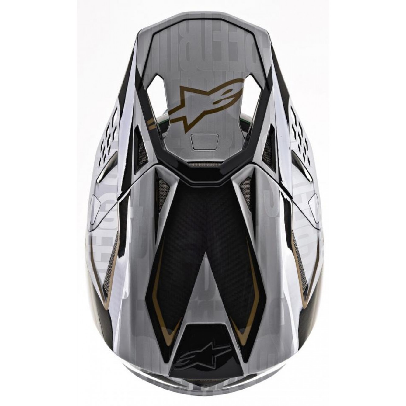 Alpinestars | Supertech S-M10 ALLOY Zilver Zwart Carbon