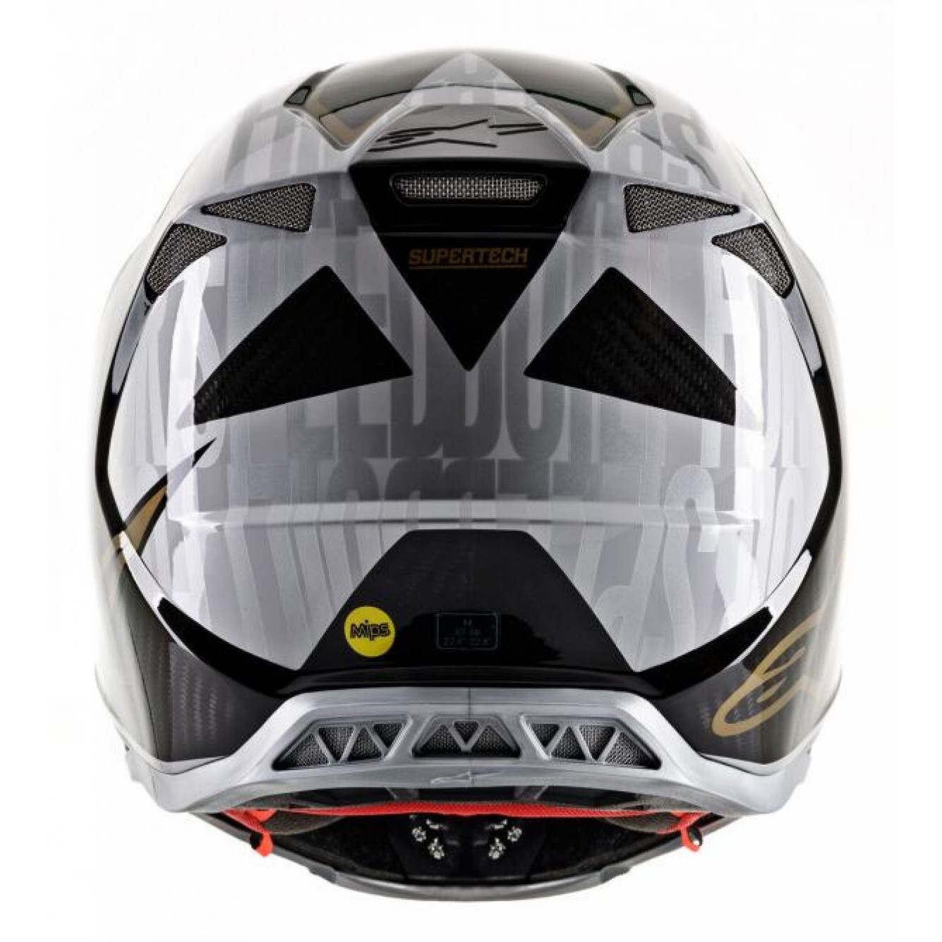 Alpinestars | Supertech S-M10 ALLOY Zilver Zwart Carbon