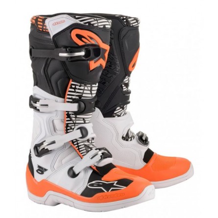 Alpinestars | Crosslaarzen Tech 5 Oranje / Grijs