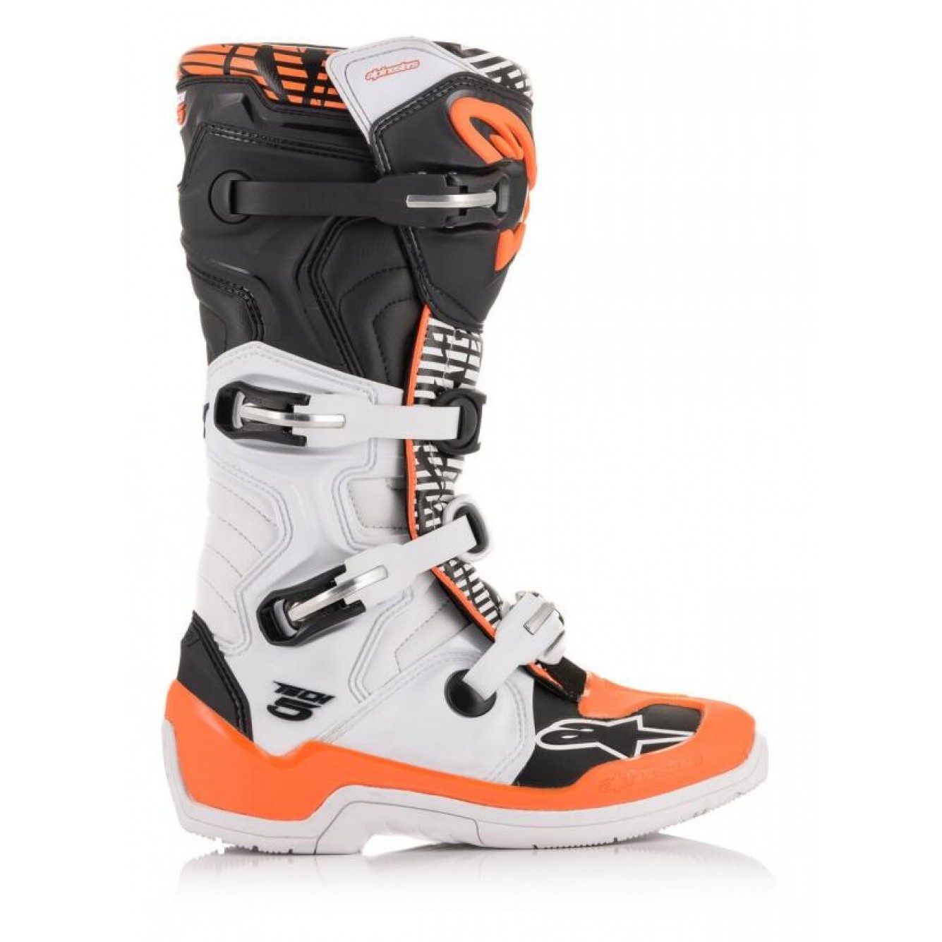 Alpinestars | Crosslaarzen Tech 5 Oranje / Grijs