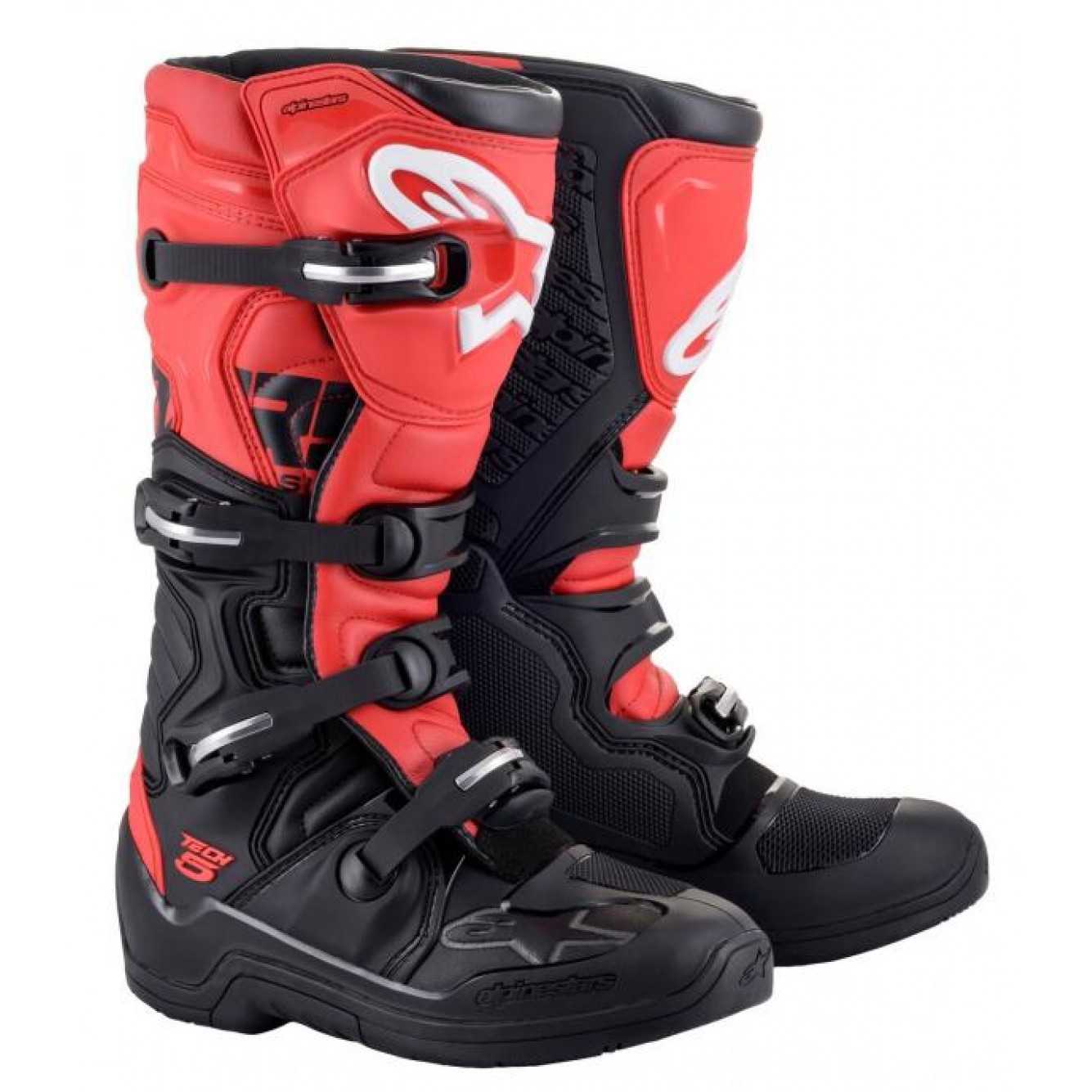 Alpinestars | Crosslaarzen Tech 5 Zwart - Rood