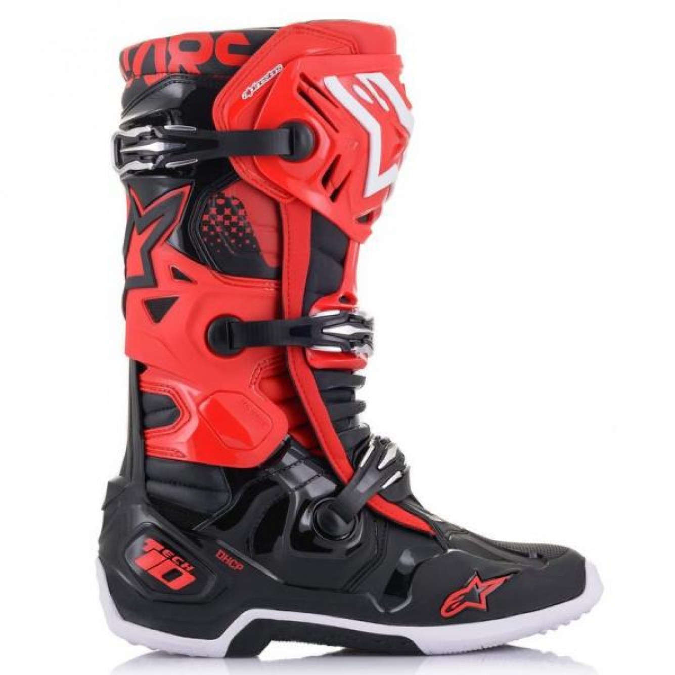 Alpinestars | Crosslaarzen Tech 10 Rood - Zwart