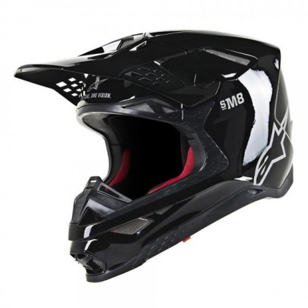 Alpinestars | Crosshelm Supertech S-M8 Solid Zwart