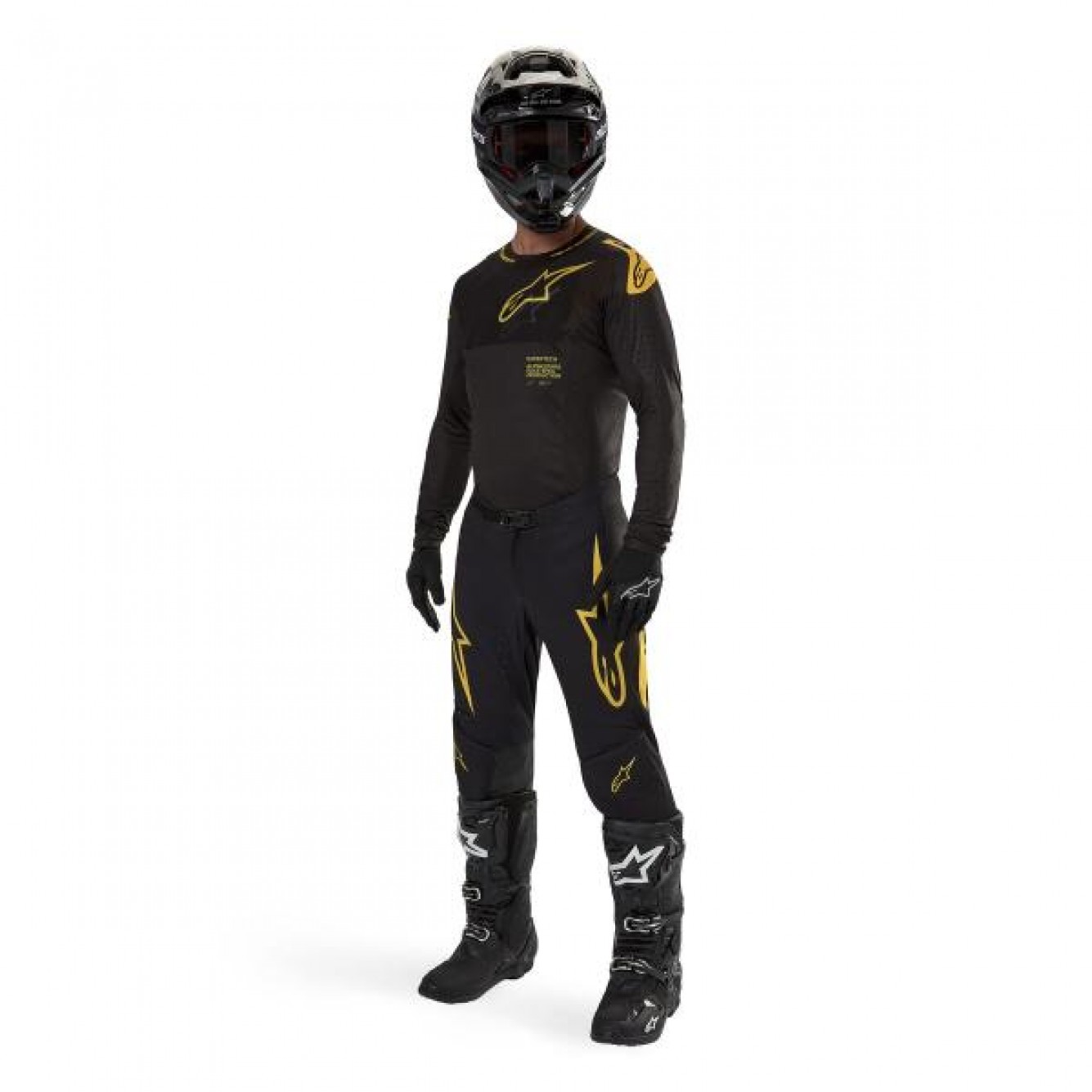 ALPINESTARS | SUPERTECH WARD WIT/ZWART