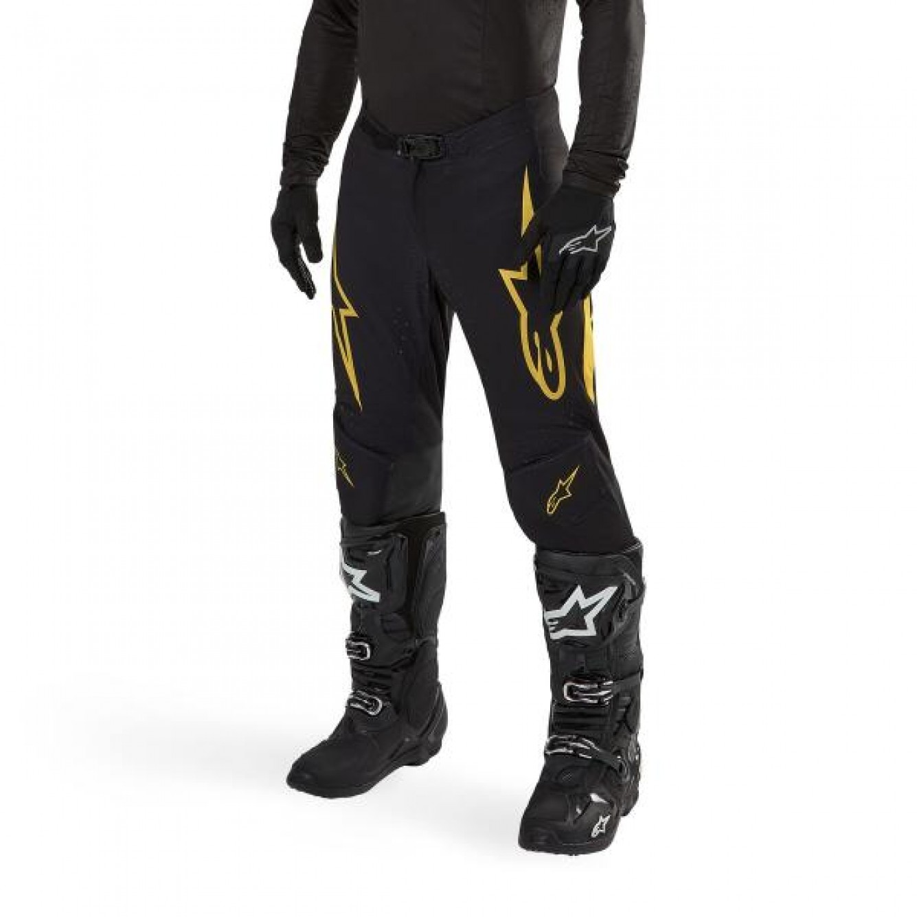 ALPINESTARS | SUPERTECH WARD ZWART/GEEL