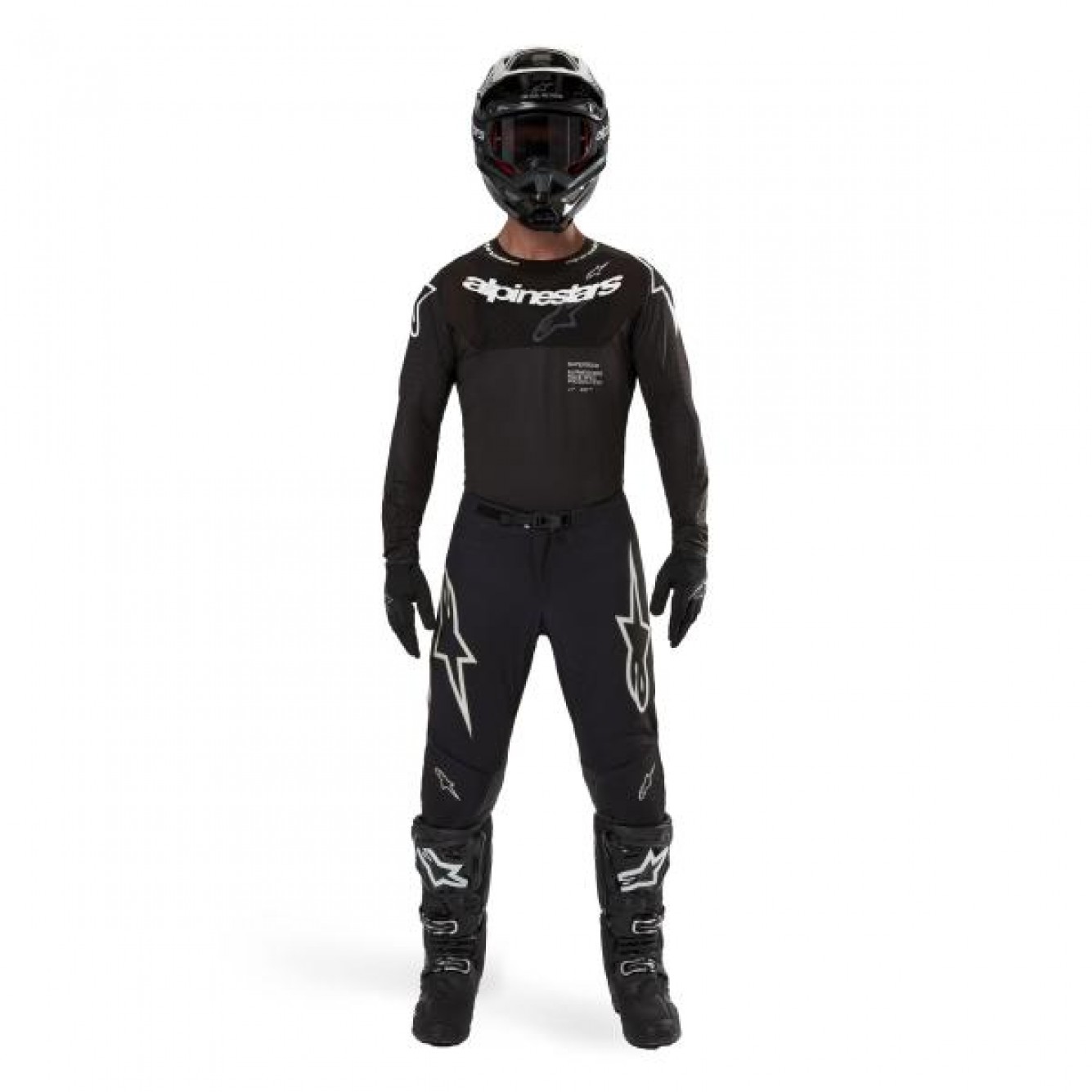 ALPINESTARS | SUPERTECH WARD ZWART/ROOD