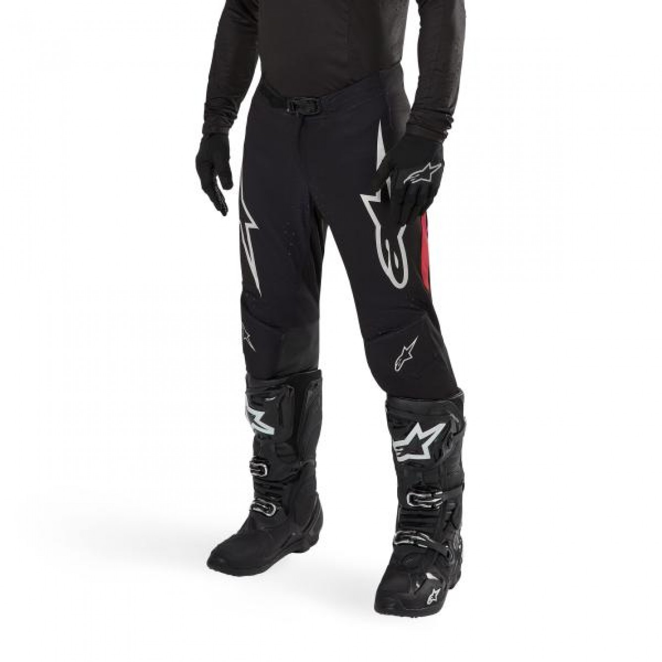 ALPINESTARS | SUPERTECH WARD ZWART/ROOD