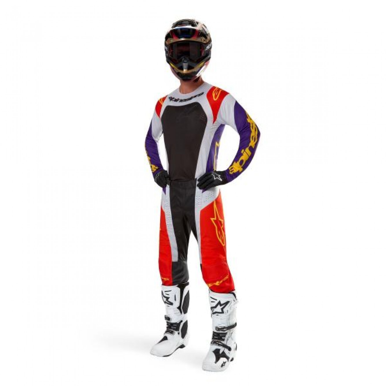 ALPINESTARS | TECHSTAR OCURI ORANJE/PAARS