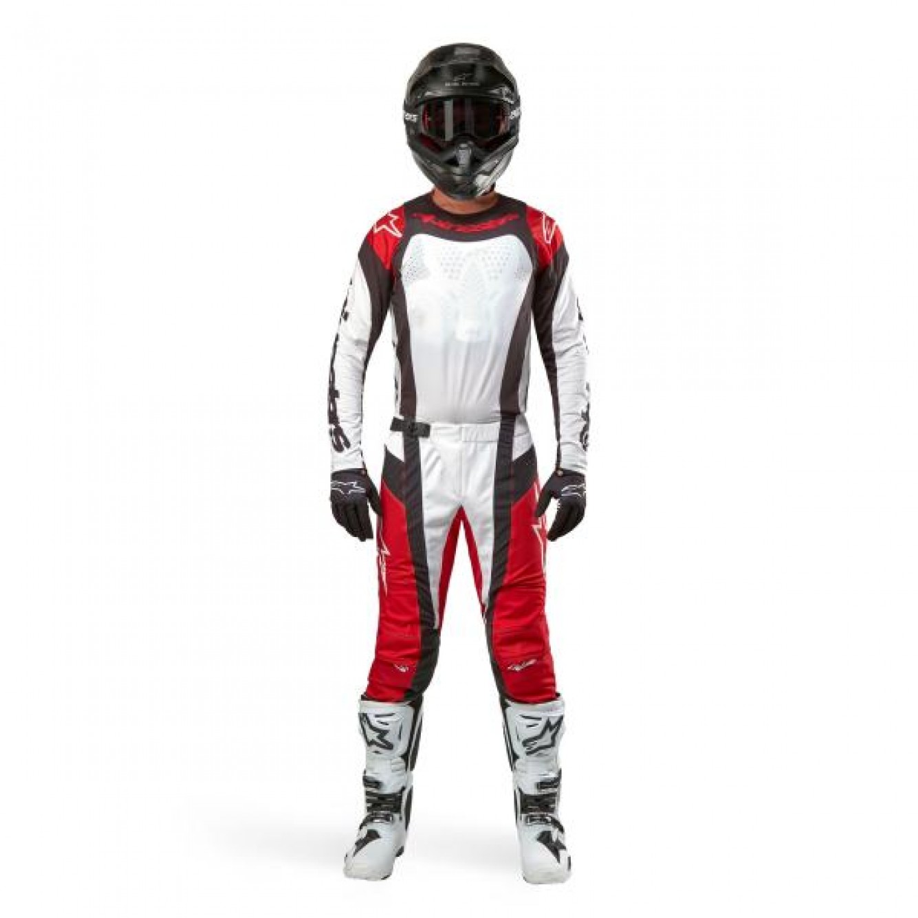 ALPINESTARS | TECHSTAR OCURI ROOD/ZWART