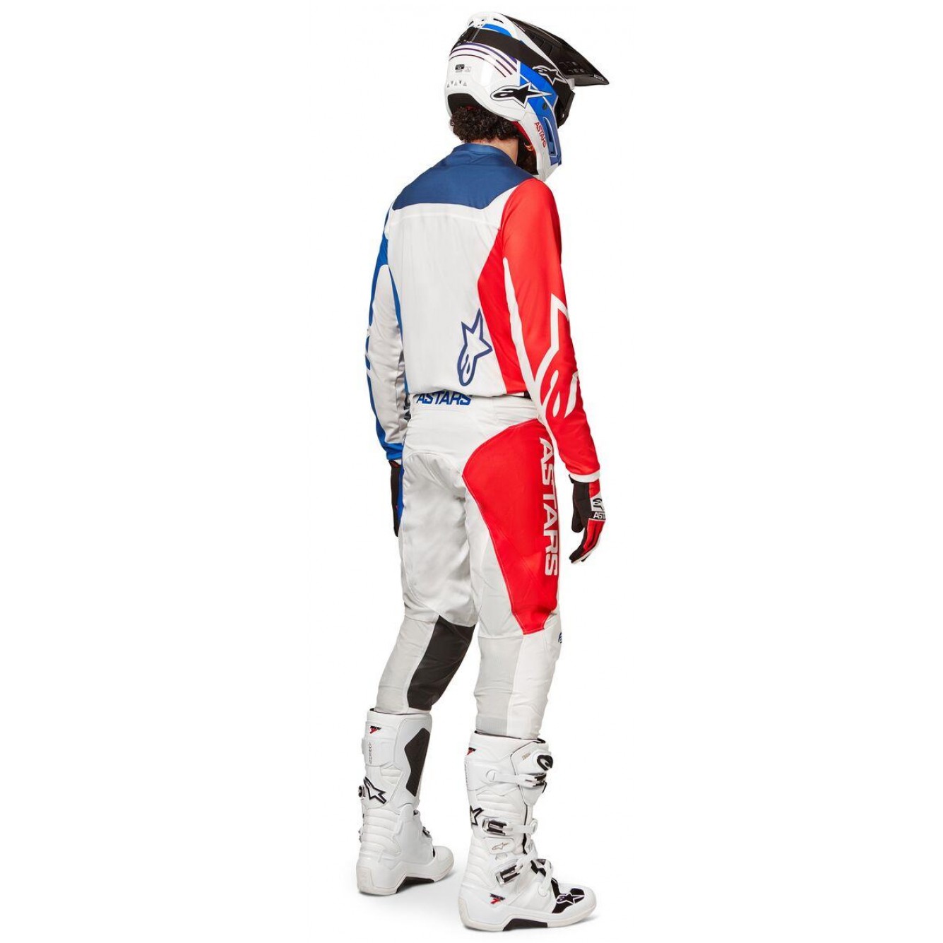 Alpinestars | Broek Racer Compass Wit / Rood / Blauw