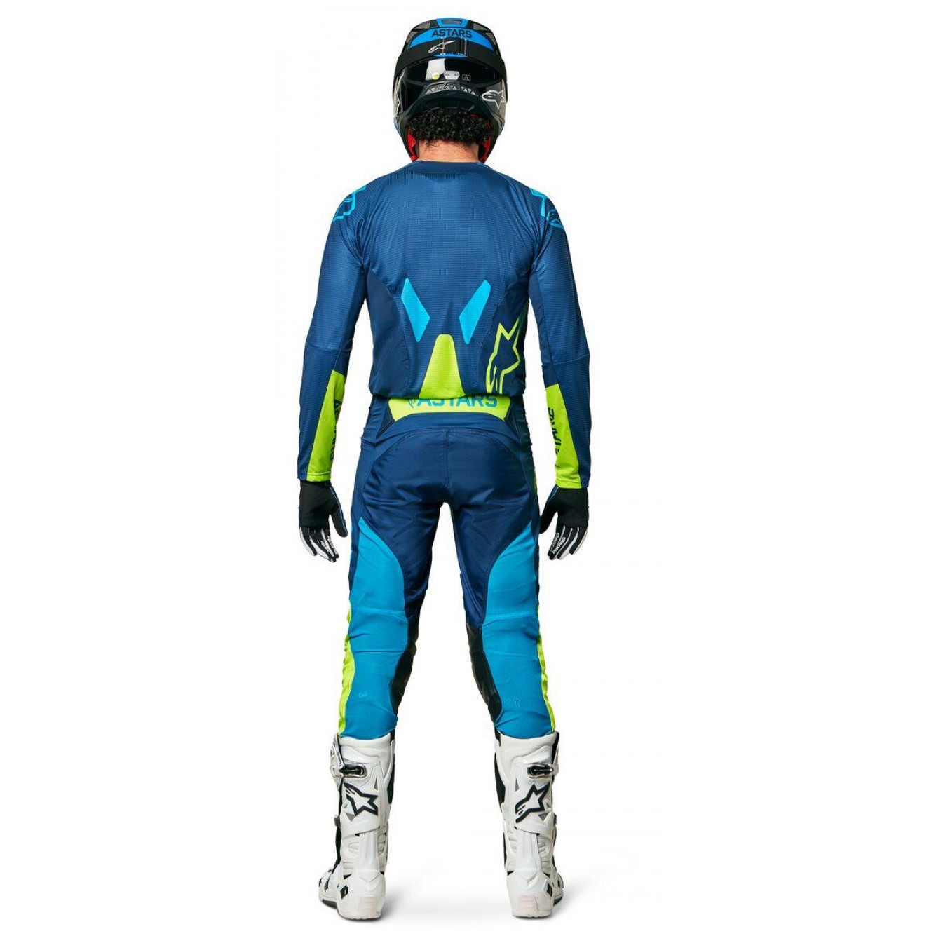 Alpinestars | Broek Techstar Factory Blauw / Fluo Geel