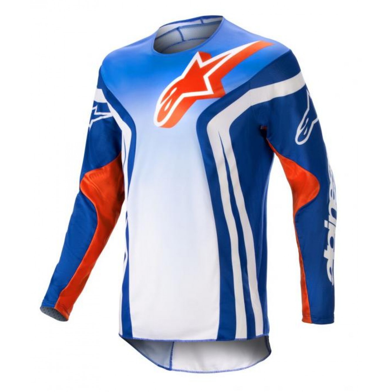 Alpinestars | Cross shirt Racer Semi Blauw