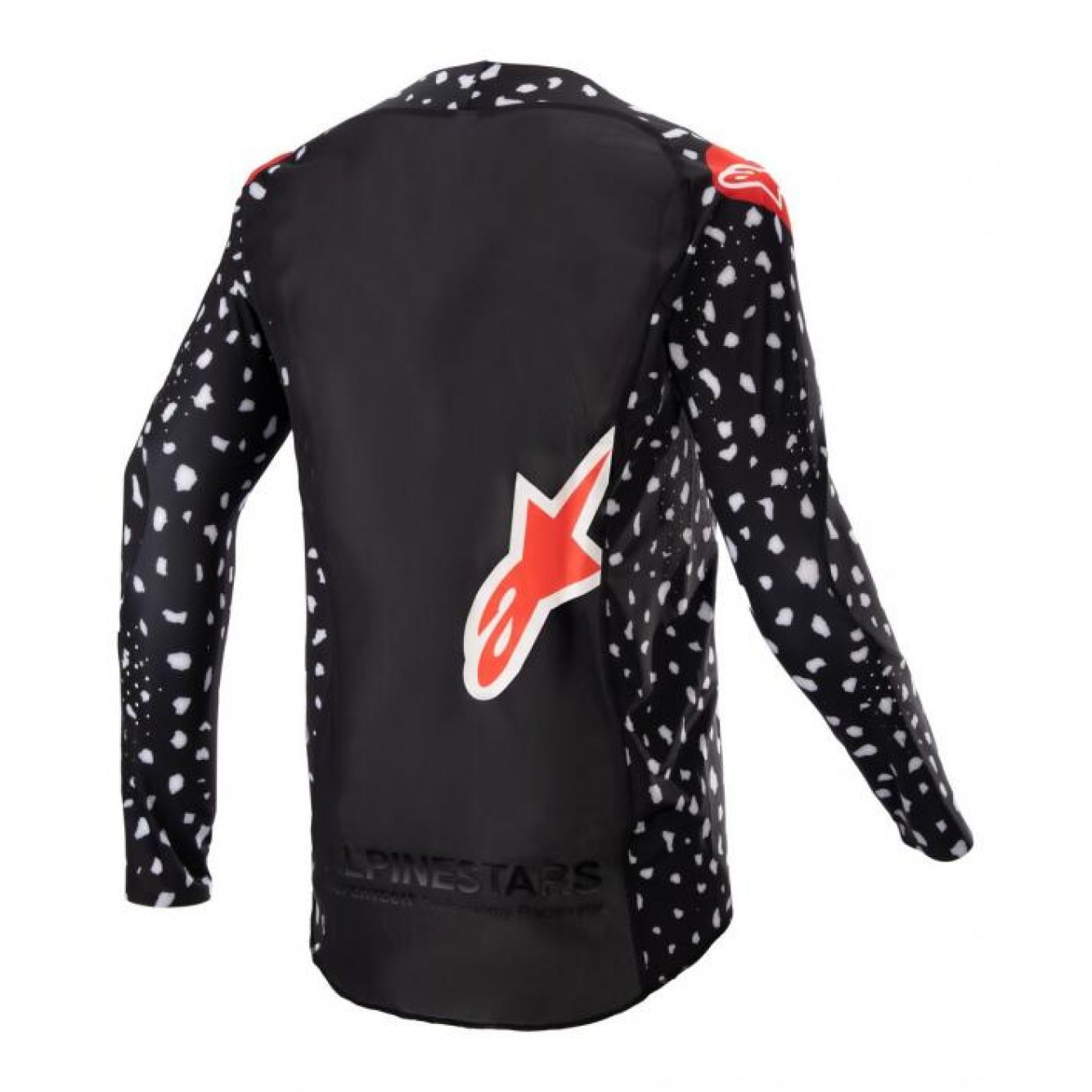 Alpinestars | Cross shirt Supertech North Zwart / Rood