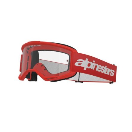 Alpinestars | Crossbril Vision 3 Wordmark rood