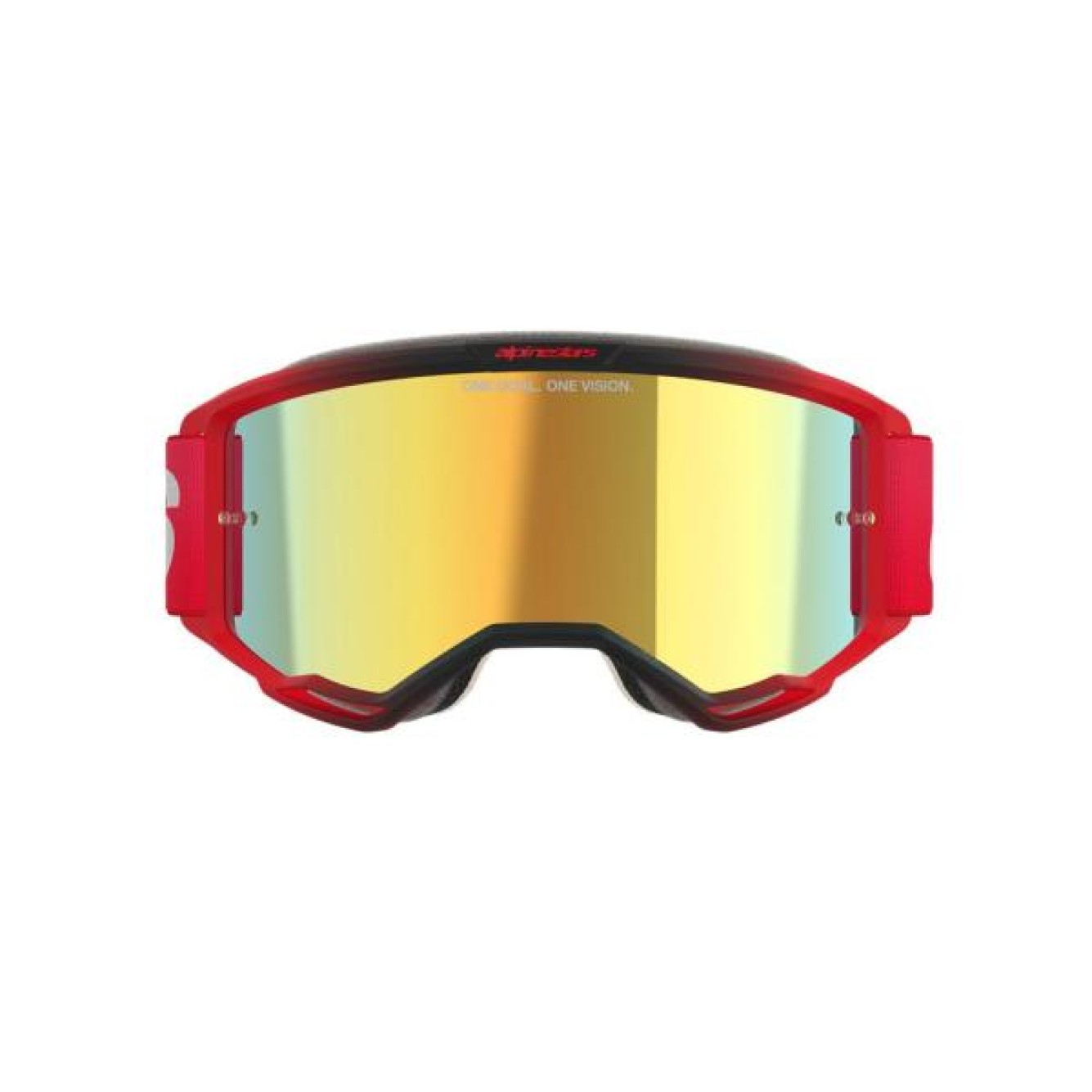 Alpinestars | Crossbril Vision 5 Blaze Rood