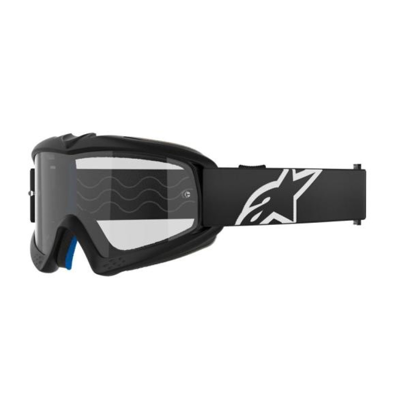 Alpinestars | Crossbril jeugd Vision Corp Zwart