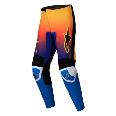 Alpinestars | Crossbroek Fluid Wurx Oranje / Blauw