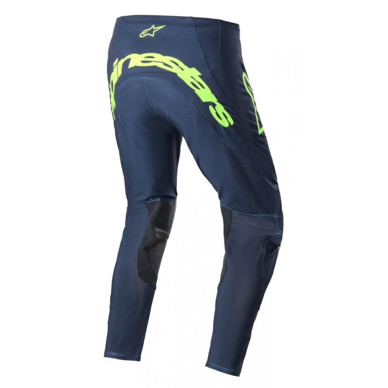 Alpinestars | Crossbroek Supertech Bruin Blauw / Fluor Geel