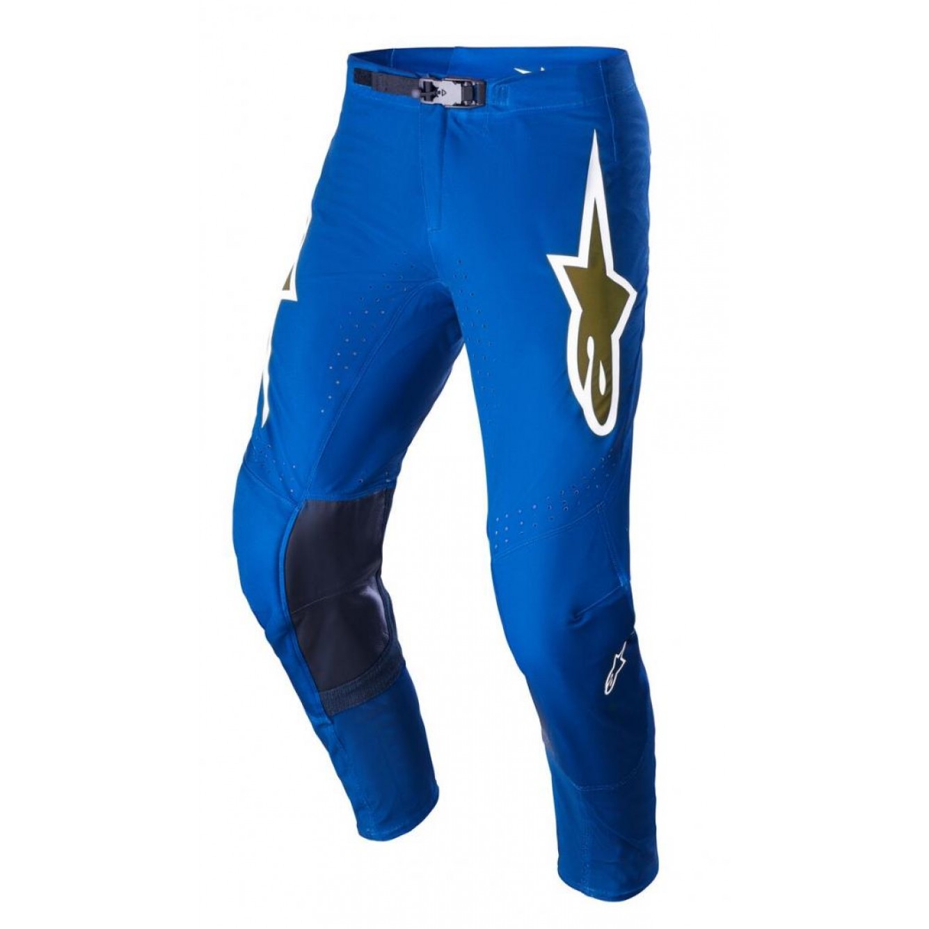 Alpinestars | Crossbroek Supertech Bruin Blauw / Goud