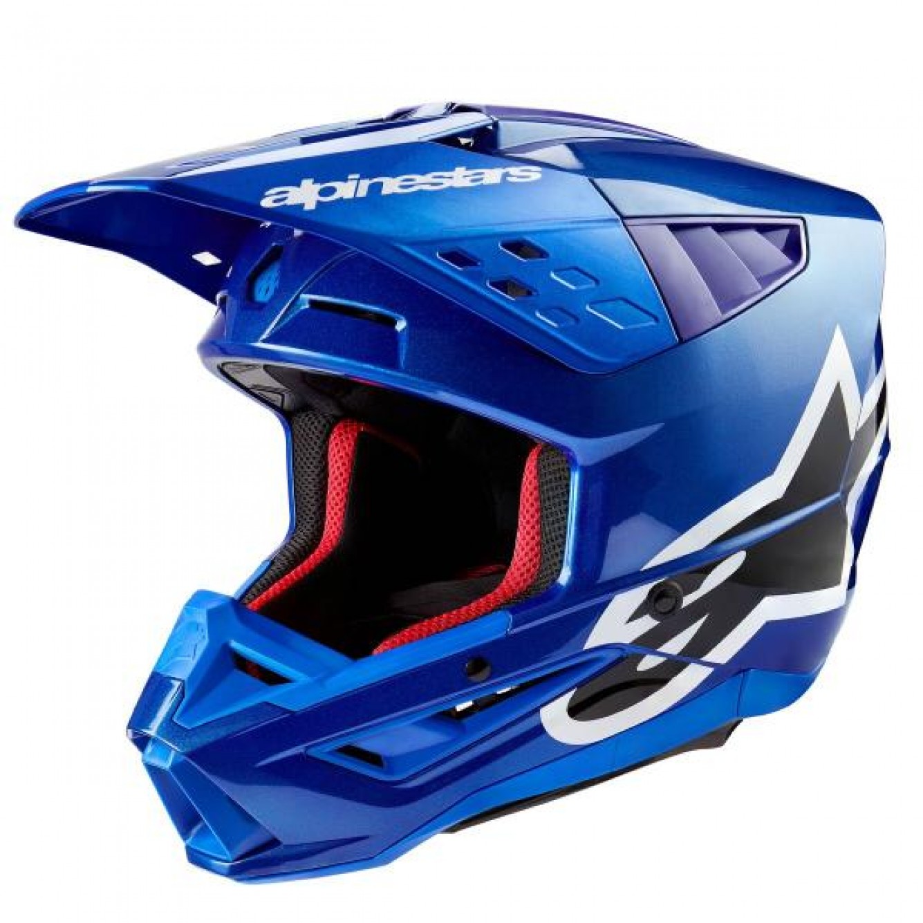 Alpinestars | Crosshelm S-M5 CORP Blauw