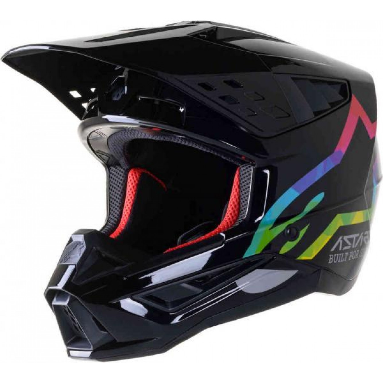 Alpinestars | Crosshelm S-M5 Compass Zwart / Zilver