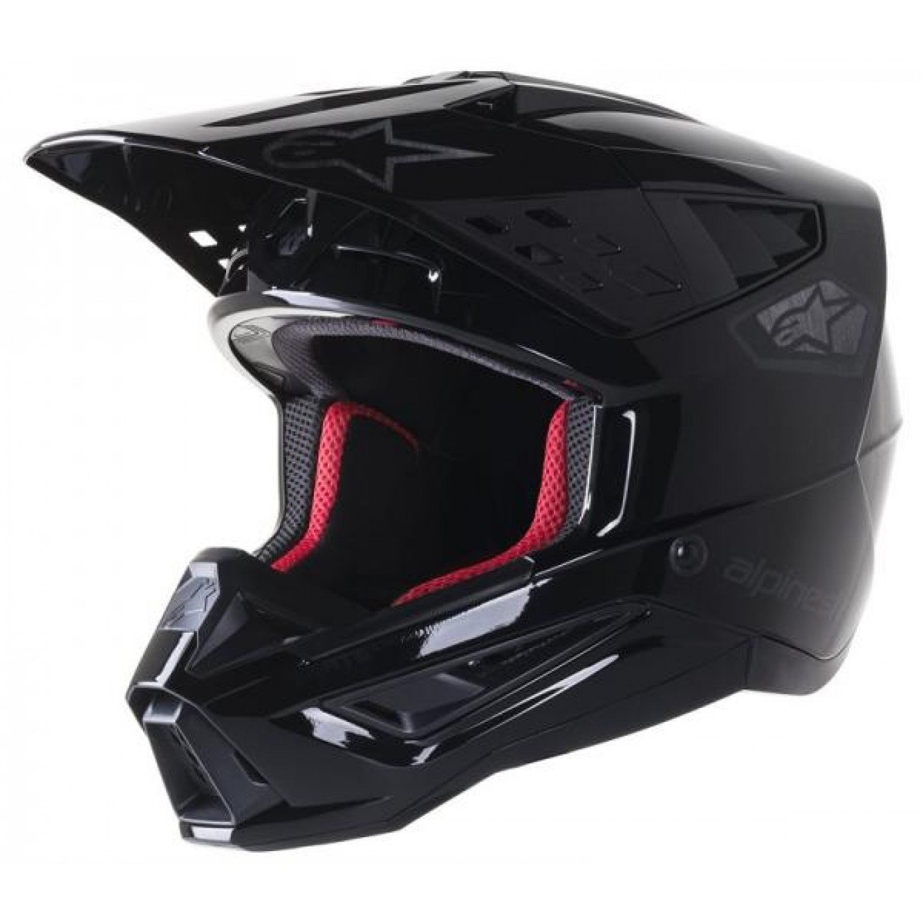 Alpinestars | Crosshelm S-M5 Scout Gloss Zwart / Zilver