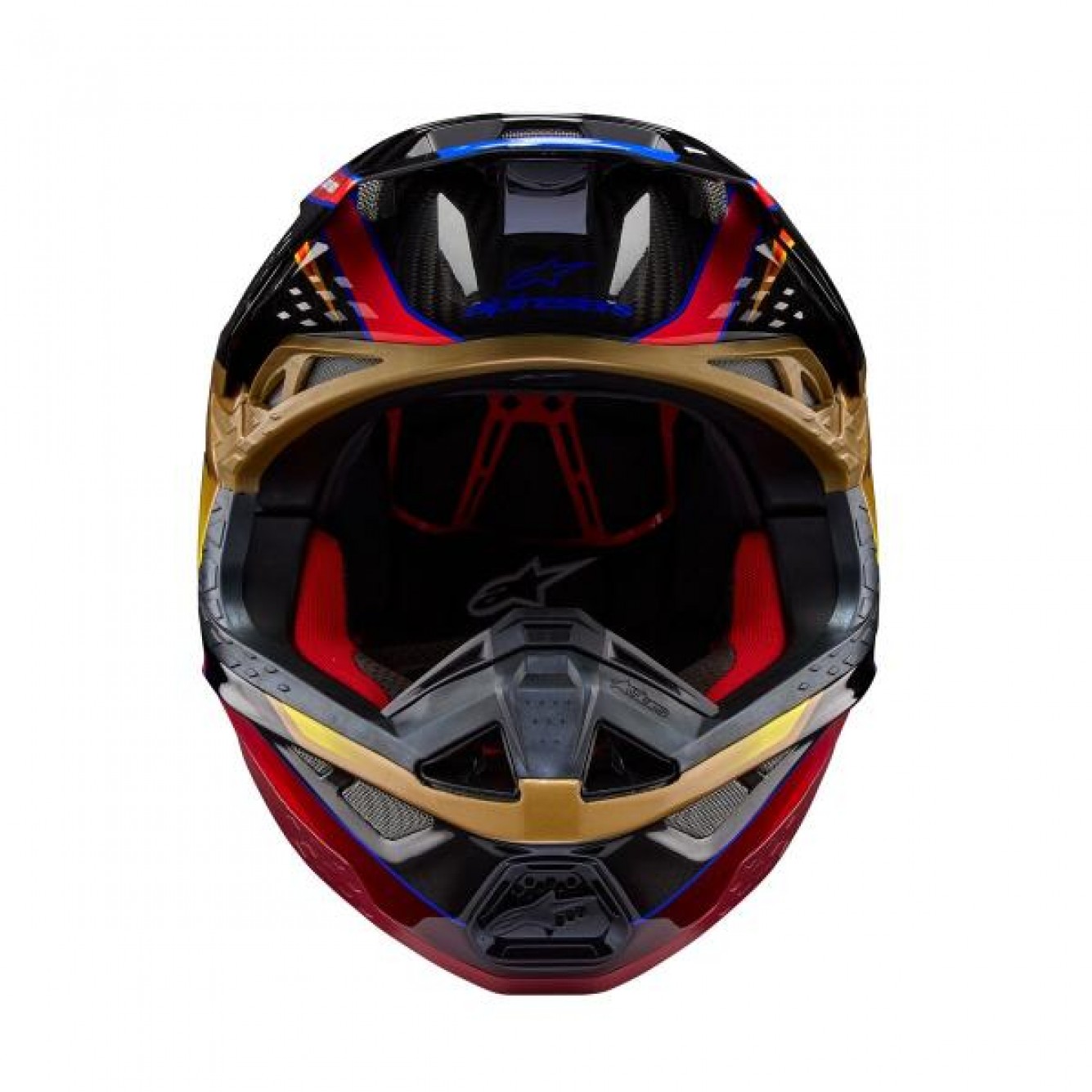 Alpinestars | Crosshelm Supertech S-M10 ERA Goud/Geel/Rood