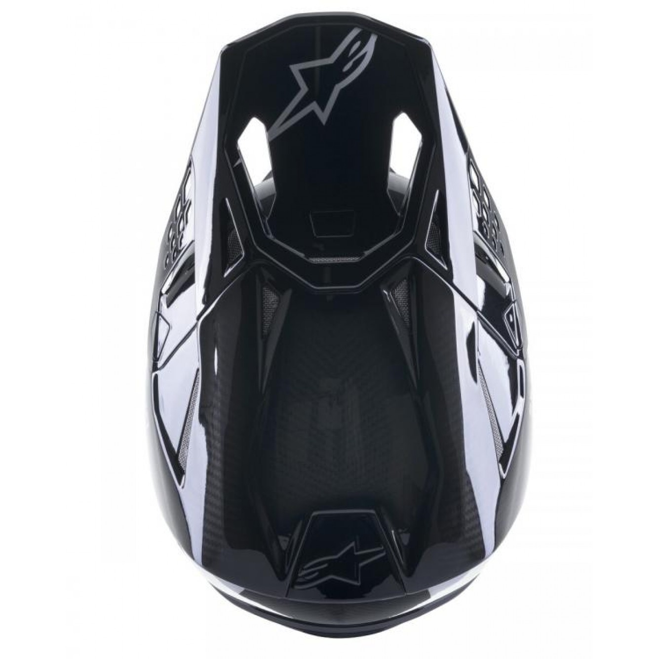 Alpinestars | Crosshelm Supertech S-M10 Gloss Zwart Carbon