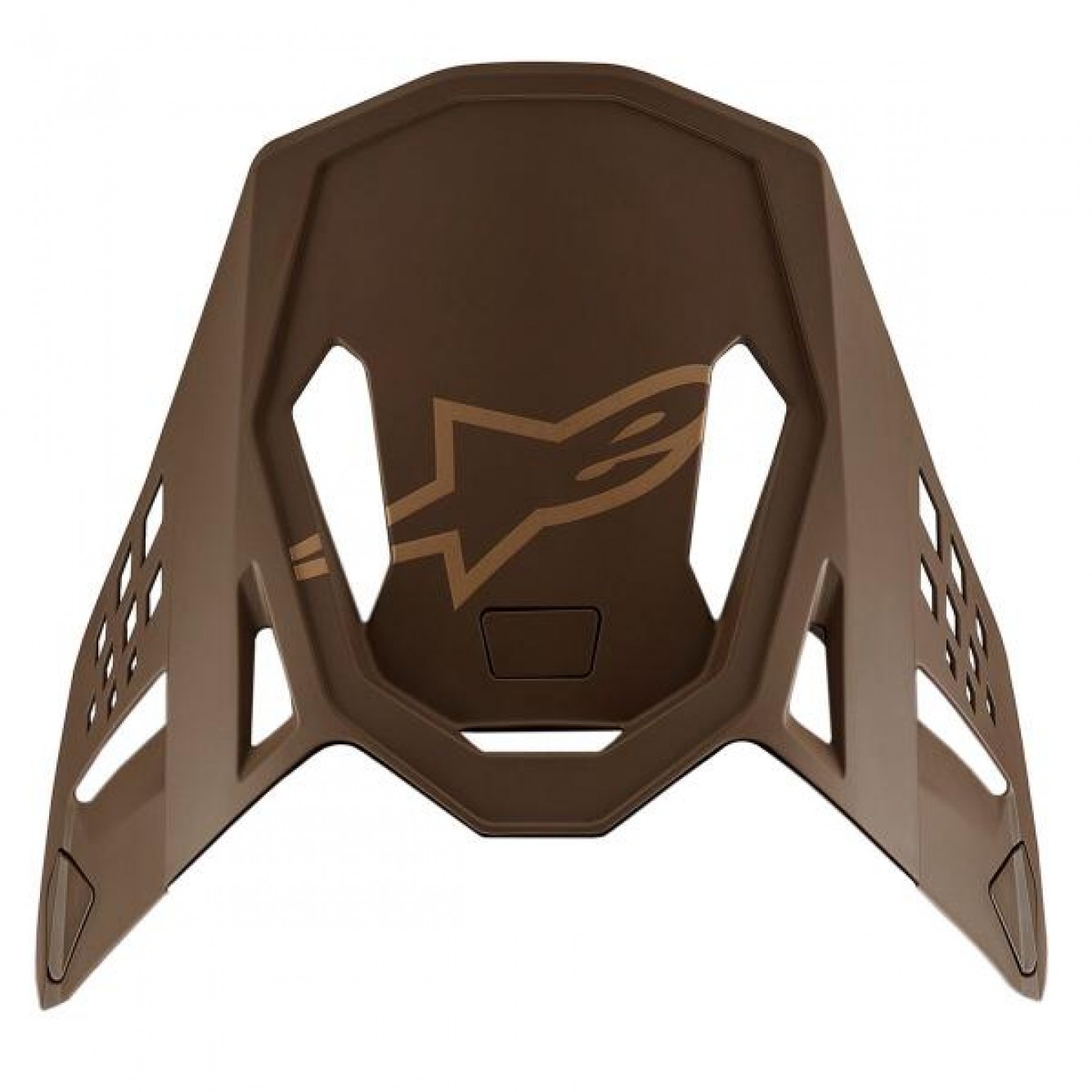 Alpinestars | Crosshelm Supertech S-M10 SQUAD Bruin / Goud