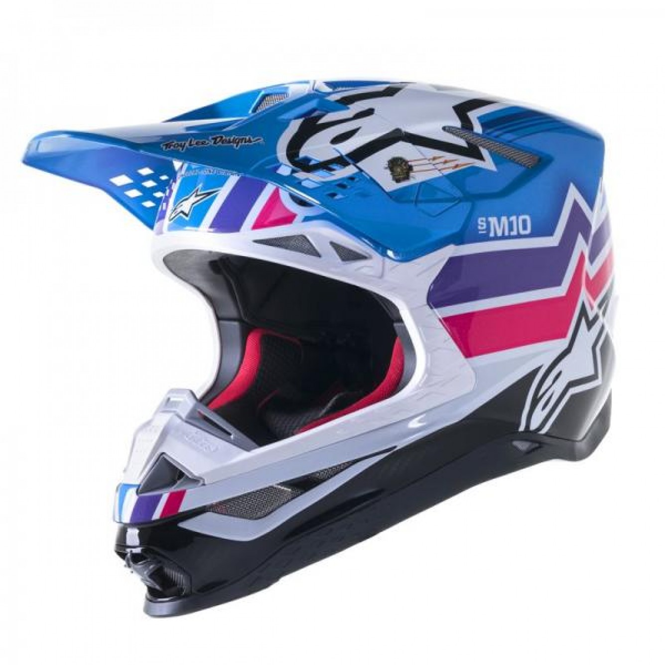 Alpinestars | Crosshelm Supertech S-M10 TLD Editie Starlit Blauw