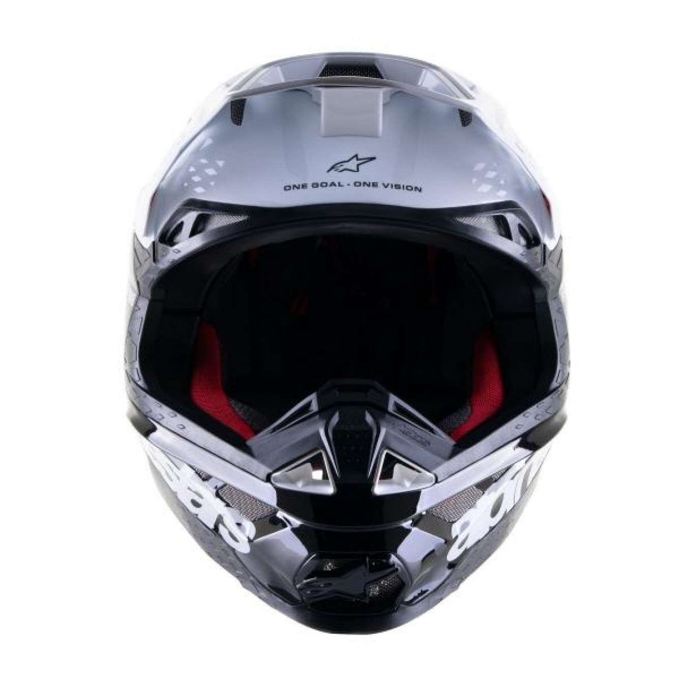 Alpinestars | Crosshelm Supertech S-M8 Radium 2 Zwart / Wit