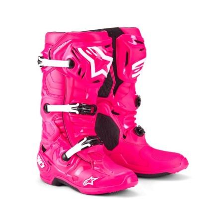 Alpinestars | Crosslaarzen Tech 10 Diva Pink White