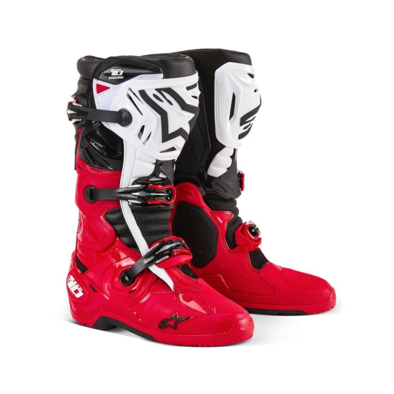 Alpinestars | Crosslaarzen Tech 10 Enduro Zwart/Rood