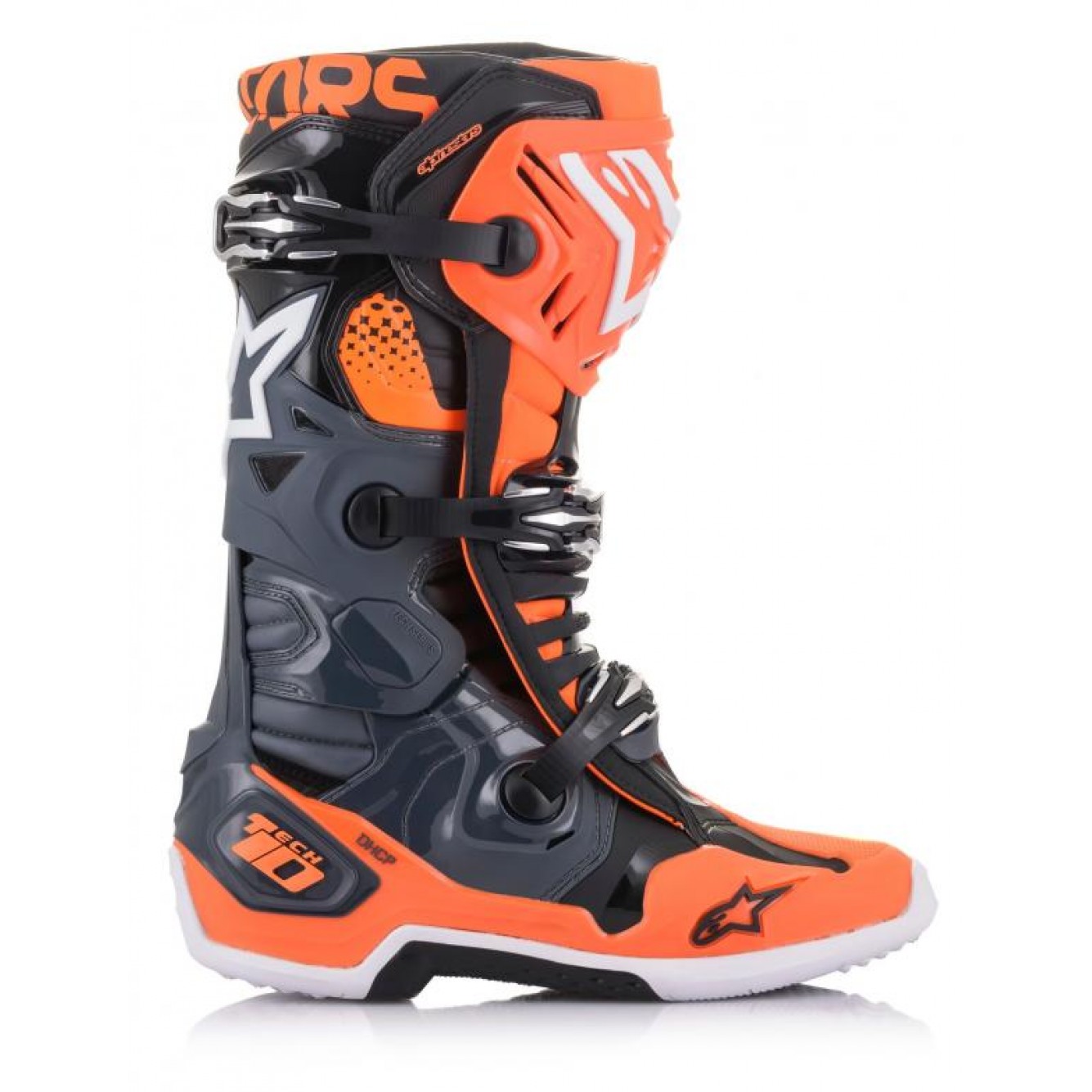 Alpinestars | Crosslaarzen Tech 10 Grijs / Oranje