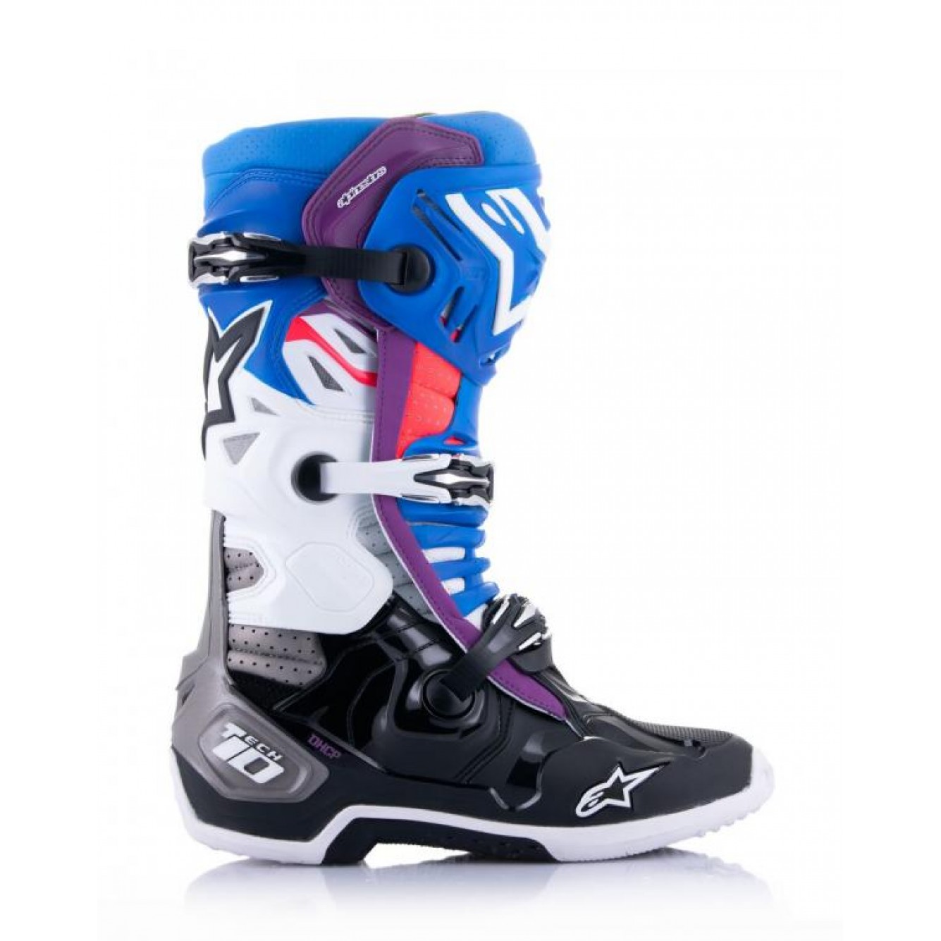 Alpinestars | Crosslaarzen Tech 10 Supervented Blauw / Paars