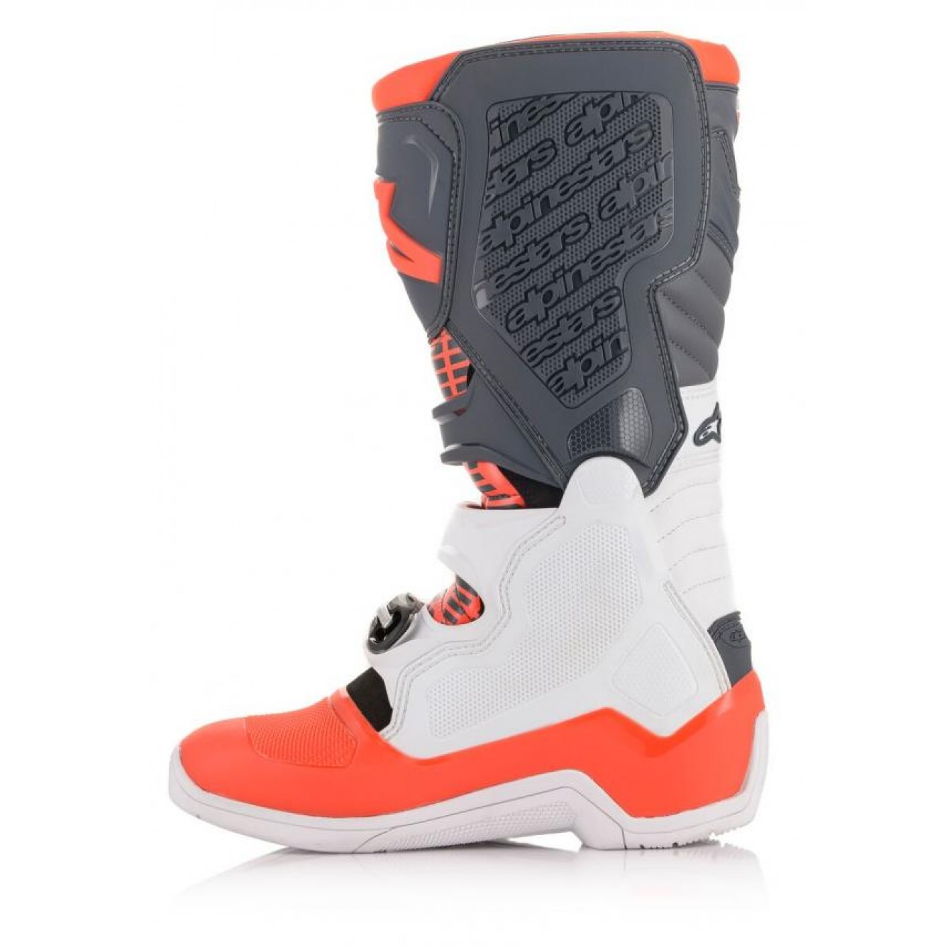 Alpinestars | Crosslaarzen Tech 5 Wit / Grijs/ Fluo Rood