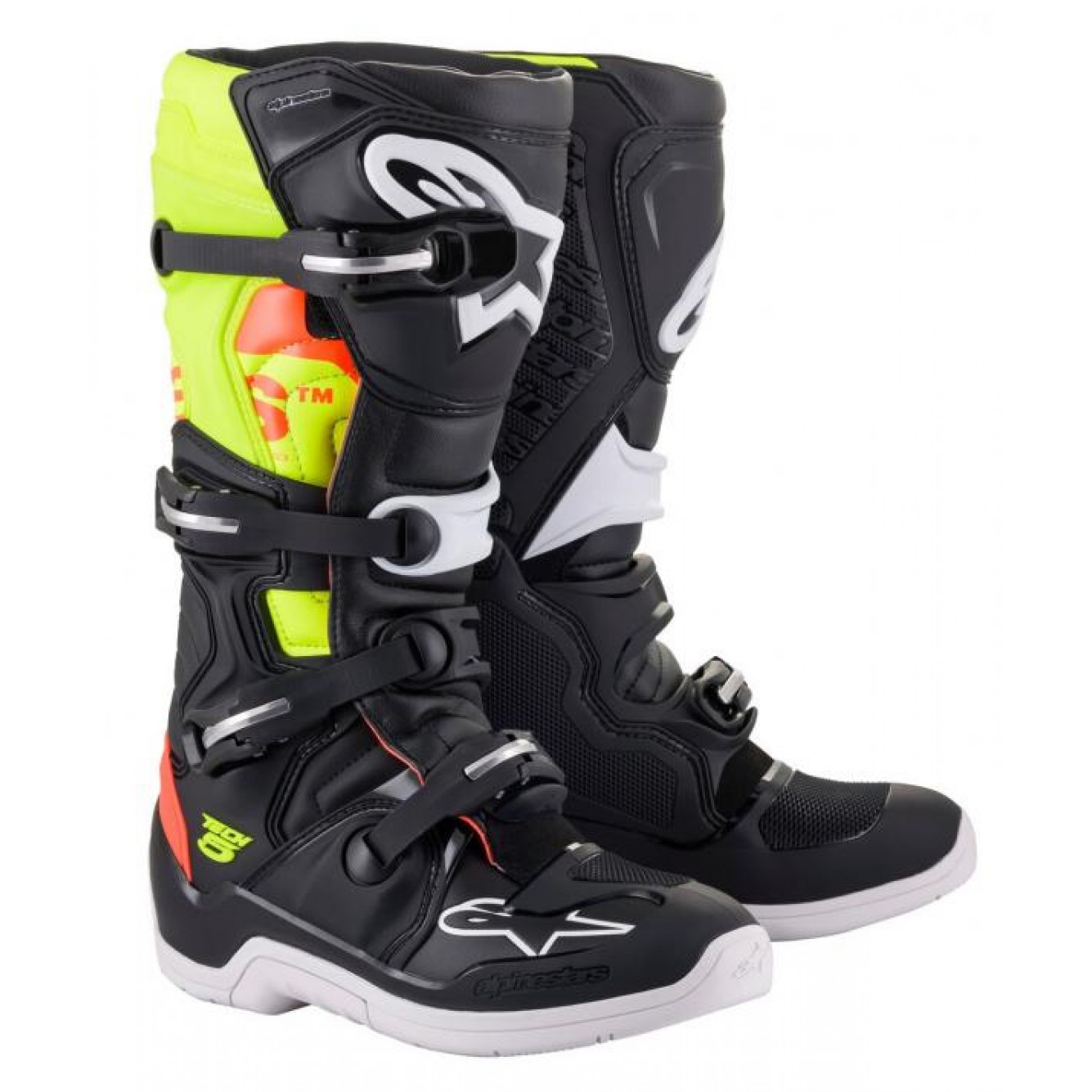 Alpinestars | Crosslaarzen Tech 5 Zwart / Geel